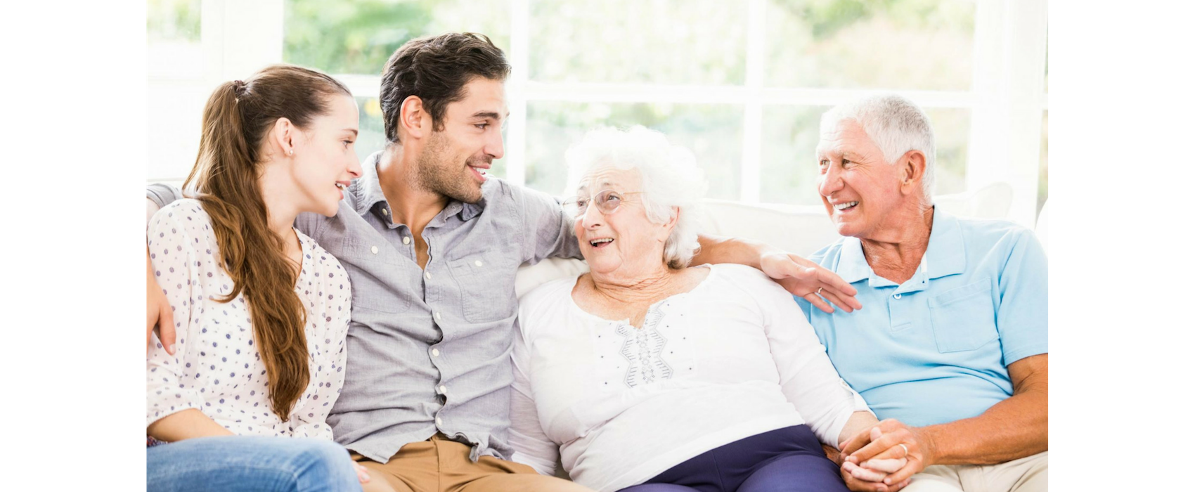 Smiling family 