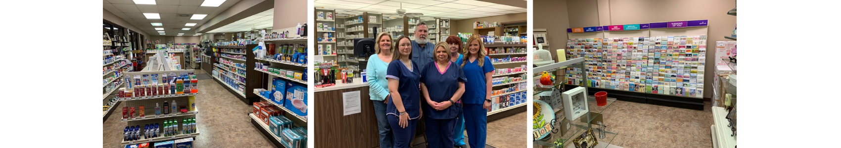 Pharmacy interior & staff photo 